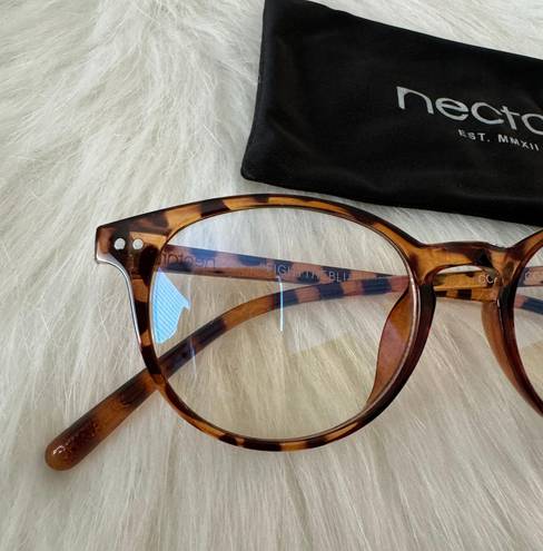 Nectar Brown Tortoise Cobalt Collection Cambridge Blue Light Blocker Glasses