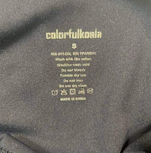 Colorfulkoala  yoga pants.  Size small.  Navy blue.  Leggings.