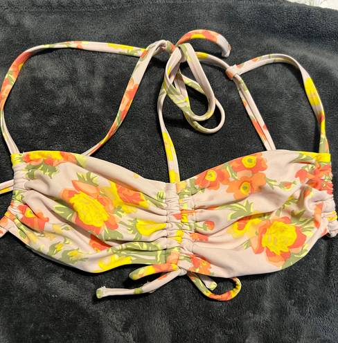 Aerie Floral Bikini Top