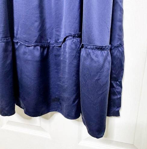 Hill House  Collectors Edition 2022 100% Silk Nap Dress Navy Blue