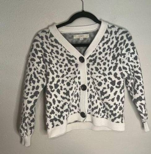 Loft  leopard cardigan