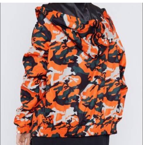 I am gia I.AM.GIA Daytona Camo Bomber Jacket Orange