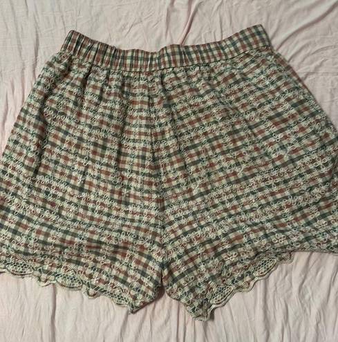 American Eagle gingham shorts