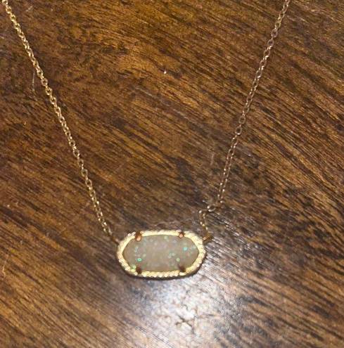 Kendra Scott Sparkly White Necklace