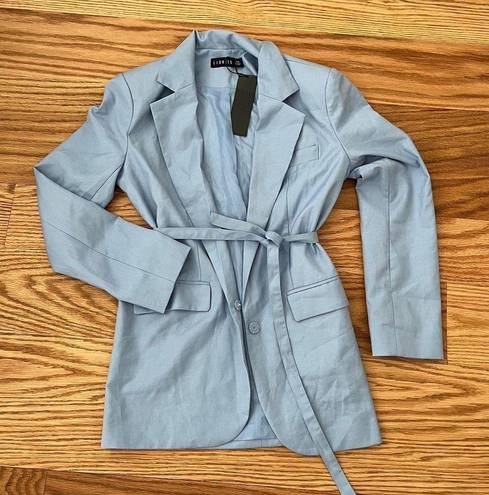 LIONESS Blue Blazer Dress