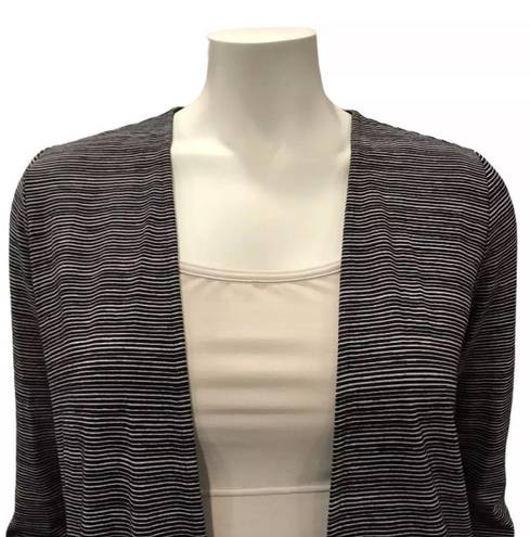 J.Jill  Wearever Collection Knit Stretchy Open-Front Cardigan Color‎ block