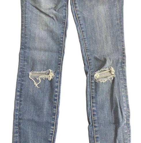 Pilcro and the Letterpress  High-Rise Denim Leggings size 26