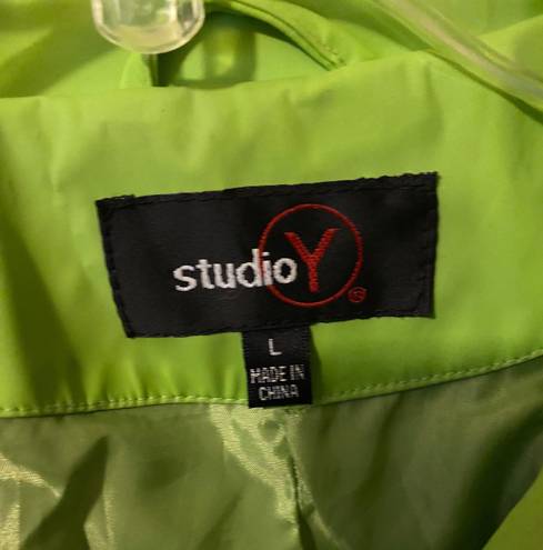 Studio Y Bright geeen  coat