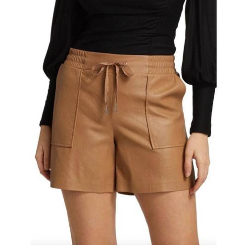 n:philanthropy  $148 Faux Leather Samy Leatherette High-Rise Shorts