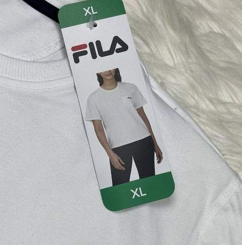 FILA NEW  Women's Front Pocket Short Sleeve Tee T-Shirt Size XL