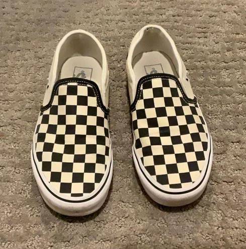 Vans Checkered Slip-Ons