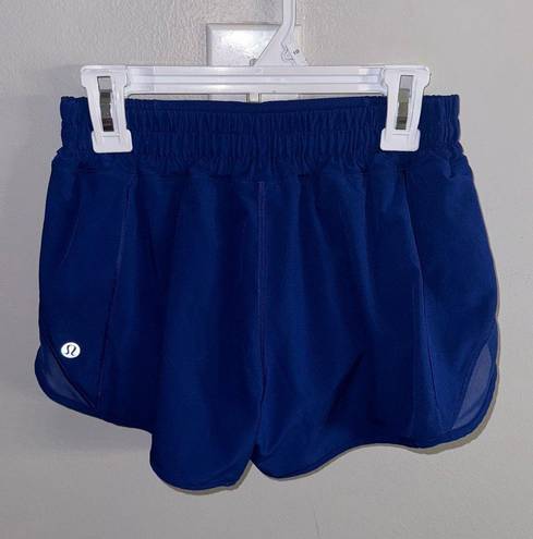 Lululemon Blue Hotty Hot 2.5” Short