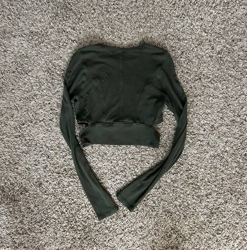 Lululemon Cropped Long Sleeve