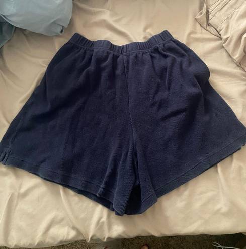 Vintage Navy Shorts Blue Size M