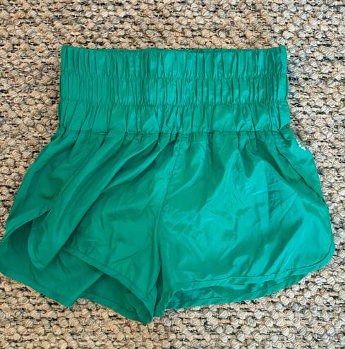 Free People Movement Green Way Home Shorts