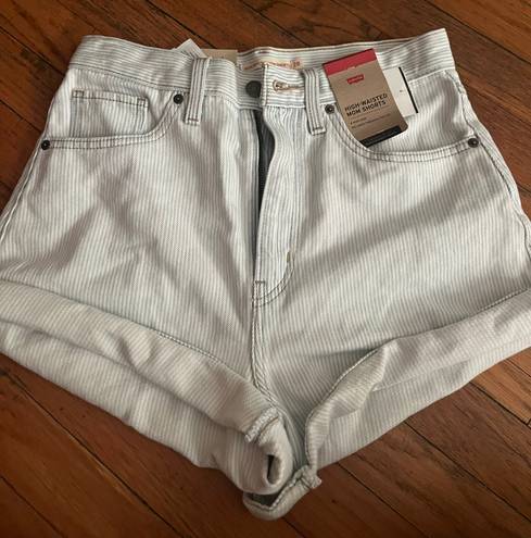 Levi’s High-Waisted Mom Denim Shorts