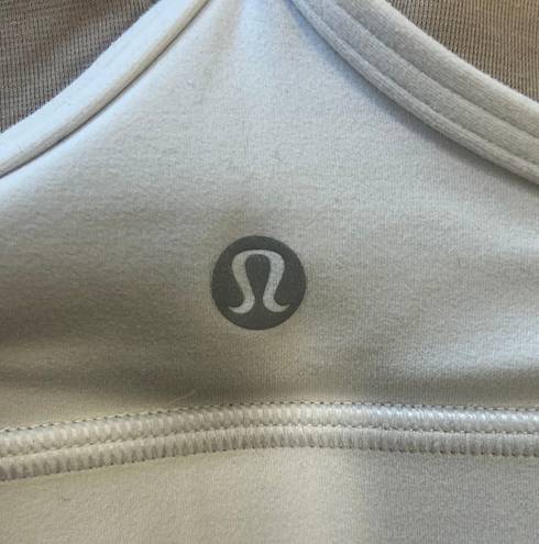 Lululemon Flow Y Sports Bra White