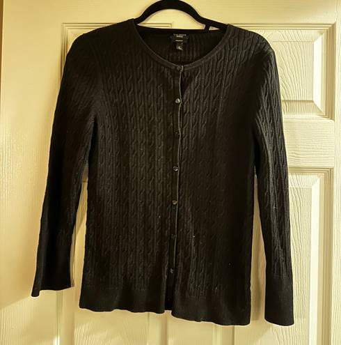 Talbots Black Cardigan