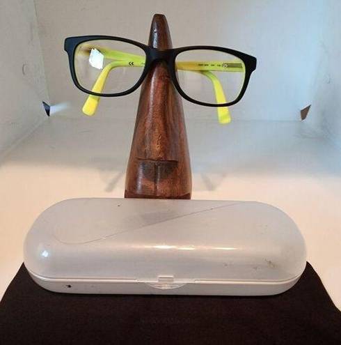 Nike  Yellow & Black Prescription Glasses Frames, Case, & Cleaning Cloth