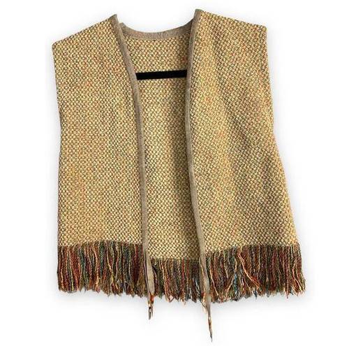 INC Arlanda Design . Soft Tribal Vest with Fringe