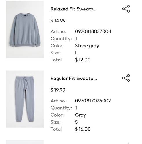 H&M Matching Set