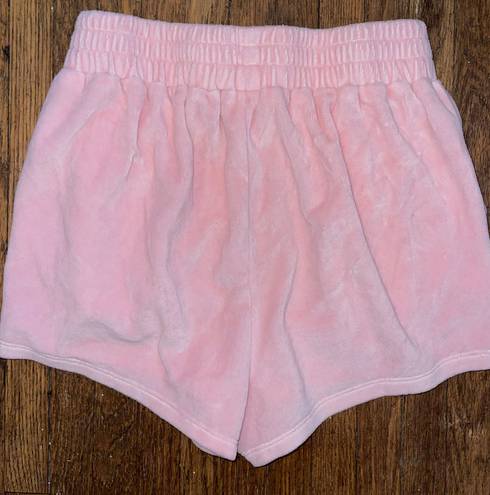 Revolve Pink Sweat Shorts