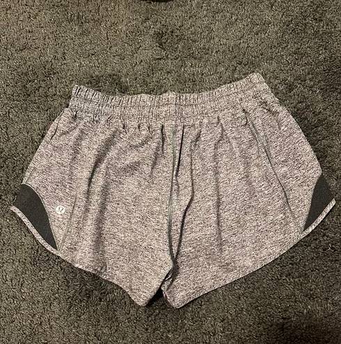 Lululemon Hotty Hot Short II 2.5” Gray