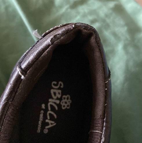 sbicca Brown slide on loafer size 8.5
