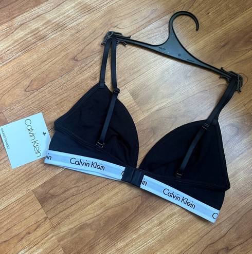 Calvin Klein Black Triangle Bra