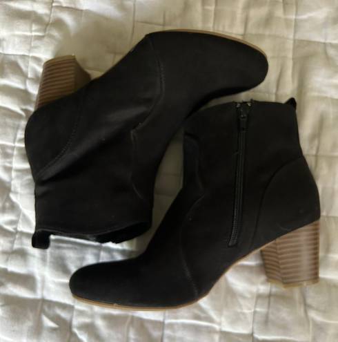 American Eagle Outfitters Black Booties