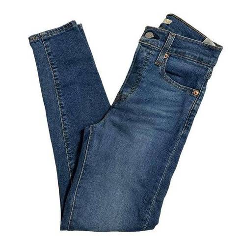 Levi Strauss & CO. Levi's Wedgie Skinny Stretch High Waist Women's 5-Pocket Denim Jeans Size 25