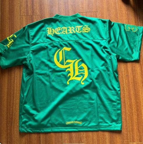 Chrome Hearts Green and Yellow Jersey 