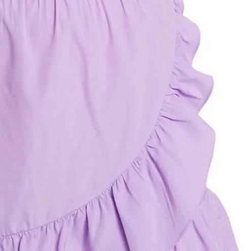 VERO MODA Purple Ruffle Skirt