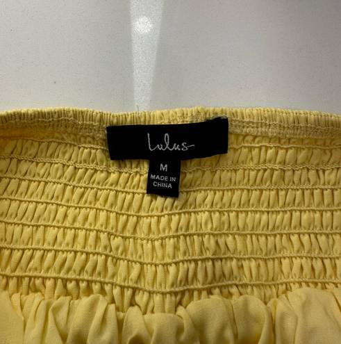 Lulus Yellow Sundress