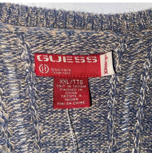 Guess Vintage  Blue Sweater vest - NWT