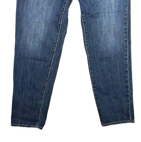 Talbots  Womens Size 8 Flawless Five Pocket Boyfriend Jean Denim Stretch Blue