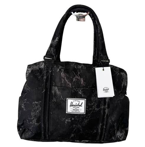 Krass&co NWT Herschel Supply . Brand Strand Sprout Diaper / Gym Bag Black Marble Womens