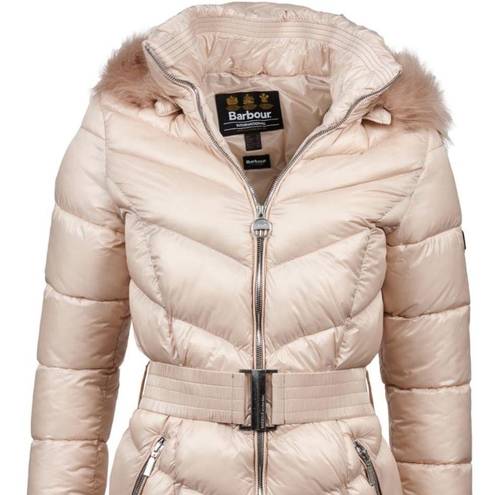 Barbour  international pink sold puffer coat