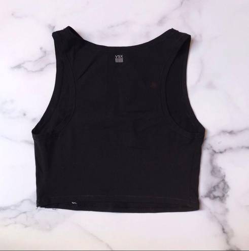 Victoria's Secret Victoria’s Secret VSX women’s black crop top size S small