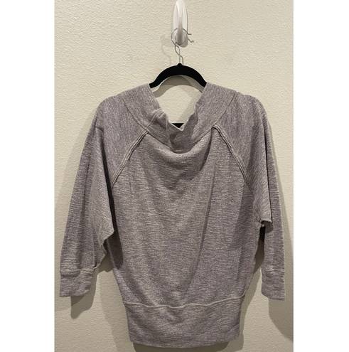 We The Free Palisades Pullover Grey Top Shirt Sweater