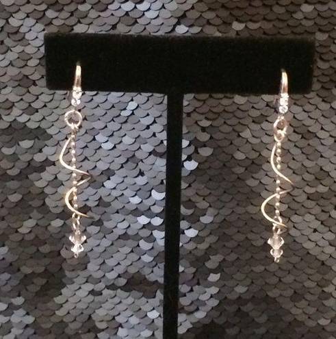 Swavorski Swarovski & Sterling Silver CZ Earrings