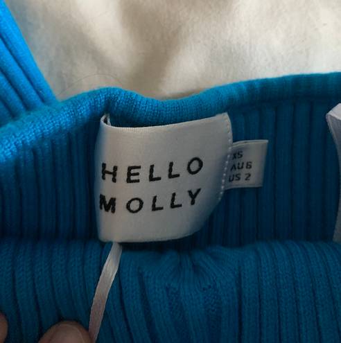 Hello Molly Ribbed Mini Dress