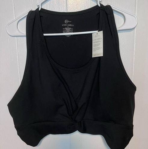 Cato NWT  Size XL Sports Bra with tie detail