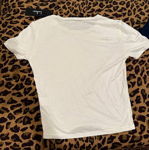 Lulus White Baby Tee