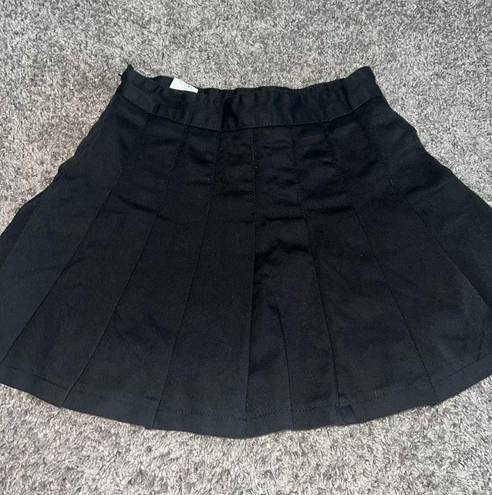 J. Galt Black Pleated Skirt