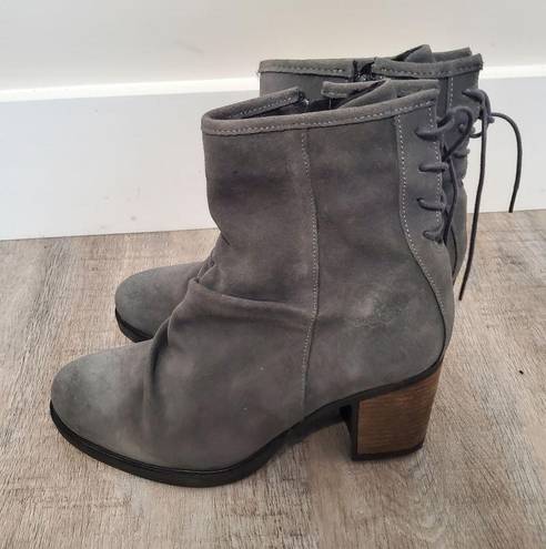 Krass&co Bos & . Gray Heeled Booties Size 40