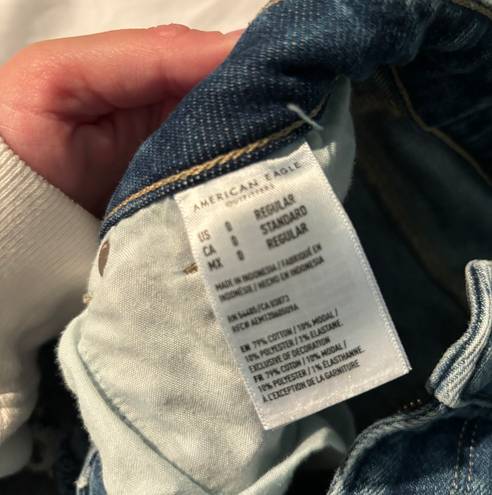 American Eagle Ripped Mom Jeans