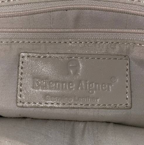 Etienne Aigner Vintage White Leather Purse 