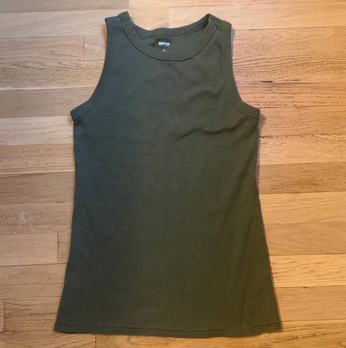 Sonoma Ribbed Green Tank