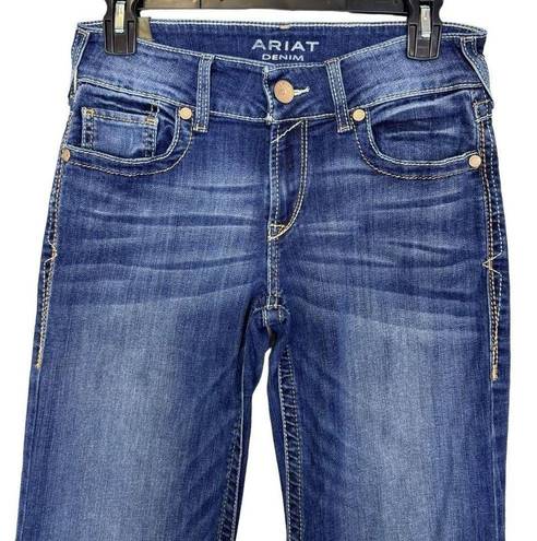 Ariat  Trouser Copper Ella Electric Lady Wide Leg Jeans 28 L Long 28x33 Blue
